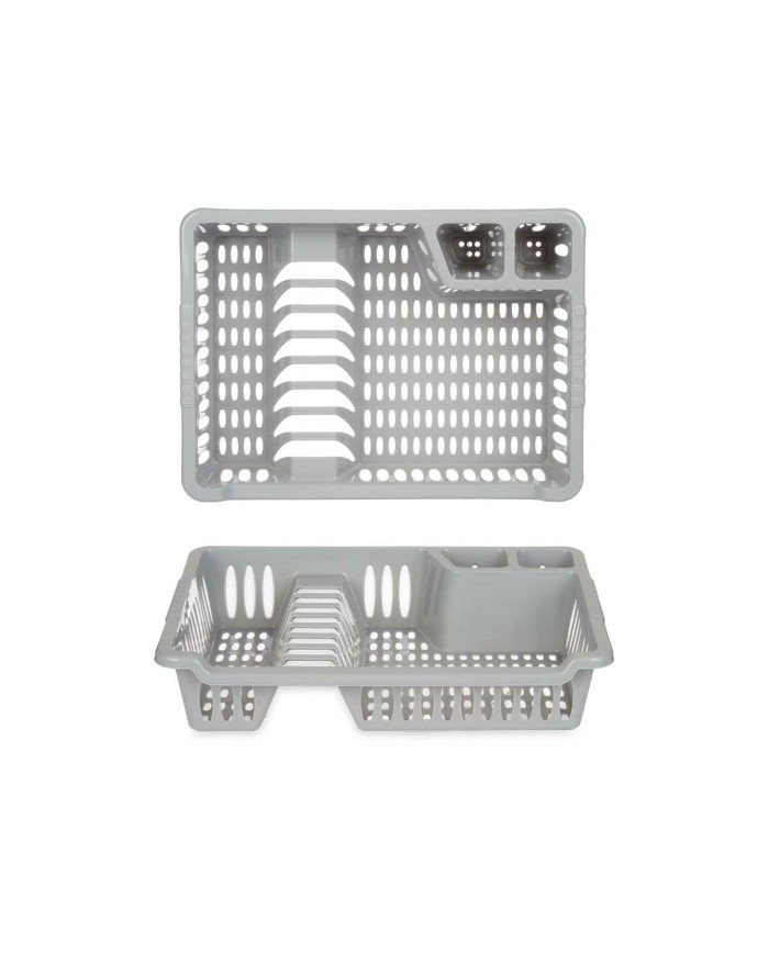 Scolapiatti da Lavandino Kinvara YMA04 1098 01 Argentato 40 x 8 x 29,5 cm (24 Unità) Scolapiatti da Lavandino Kinvara YMA04 1098 01 Argentato 40 x 8 x 29,5 cm (24 Unità)