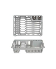 Scolapiatti da Lavandino Kinvara YMA04 1098 01 Argentato 40 x 8 x 29,5 cm (24 Unità) Scolapiatti da Lavandino Kinvara YMA04 1098 01 Argentato 40 x 8 x 29,5 cm (24 Unità)