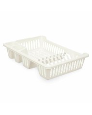 Scolapiatti da Lavandino Kinvara YMA04 1098 01 Bianco 40 x 8 x 29,5 cm (24 Unità)