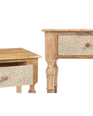 Ingresso con 2 Cassetti Gift Decor 33 Bianco Marrone 98 x 77 x 42 cm Fogli