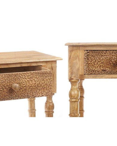 Ingresso con 2 Cassetti Gift Decor 39 Marrone 98 x 77 x 42 cm Fogli Ingresso con 2 Cassetti Gift Decor 39 Marrone 98 x 77 x 42 cm Fogli