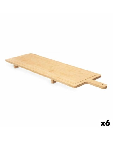 Tagliere da Cucina Kinvara KT225119 88 x 4,5 x 26 cm Con manico (6 Unità) Tagliere da Cucina Kinvara KT225119 88 x 4,5 x 26 cm Con manico (6 Unità)