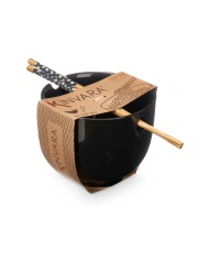 Ciotola Kinvara B10067A-N Nero Bambù 24 x 10,7 x 13,3 cm Bacchette asiatico/oriental (12 Unità) Ciotola Kinvara B10067A-N Nero Bambù 24 x 10,7 x 13,3 cm Bacchette asiatico/oriental (12 Unità)