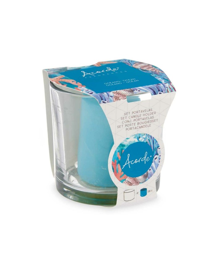 Candela Profumata Acorde 2-E-AR Oceano Bicchiere (6 Unità)