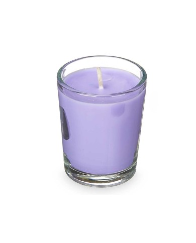 Set di Candele Profumate Acorde 48-B-AR Lavanda Bicchiere (12 Unità)