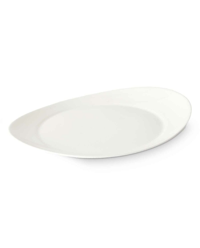 Piatto da pranzo Vivalto LYBP-120 Bianco Vetro opalino 30,5 x 3 x 26 cm (18 Unità)