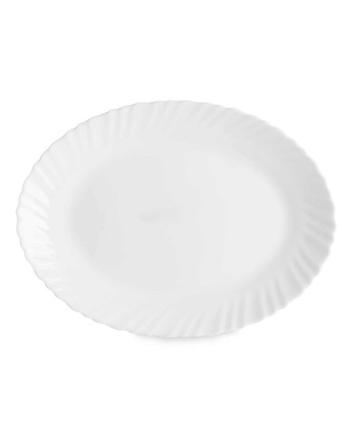Teglia da Cucina Vivalto LXYP-135 Bianco Vetro opalino 34 x 2,5 x 25 cm (18 Unità)