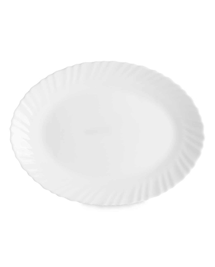 Teglia da Cucina Vivalto LXYP-135 Bianco Vetro opalino 34 x 2,5 x 25 cm (18 Unità) Teglia da Cucina Vivalto LXYP-135 Bianco Vetro opalino 34 x 2,5 x 25 cm (18 Unità)