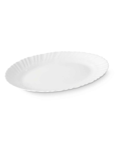 Teglia da Cucina Vivalto LXYP-135 Bianco Vetro opalino 34 x 2,5 x 25 cm (18 Unità)