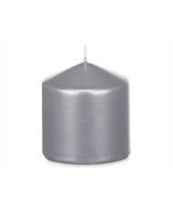 Candela Acorde 92533 Argentato 7 x 7,5 x 7 cm (24 Unità)