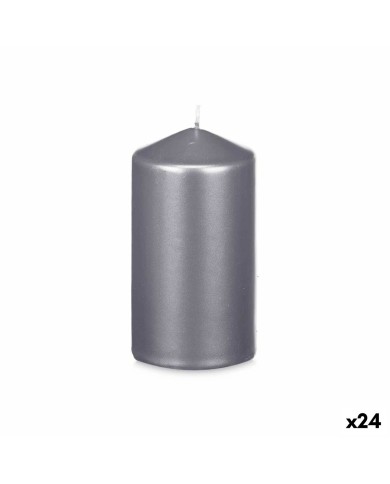 Candela Acorde 92537 Argentato 7 x 13 x 7 cm (24 Unità)