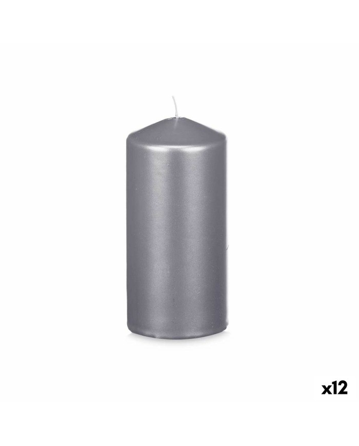 Candela Acorde 92539 Argentato 7 x 15,5 x 7 cm (12 Unità) Candela Acorde 92539 Argentato 7 x 15,5 x 7 cm (12 Unità)