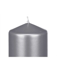 Candela Acorde 92541 Argentato 7 x 20 x 7 cm (12 Unità) Candela Acorde 92541 Argentato 7 x 20 x 7 cm (12 Unità)