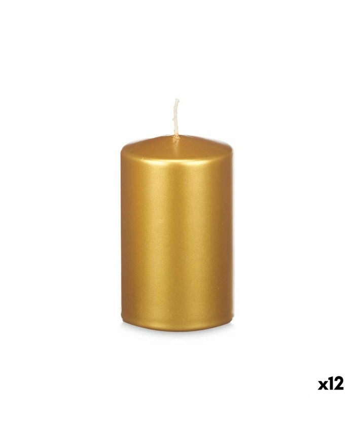 Candela Acorde 92544 Dorato 9 x 15 x 9 cm (12 Unità) Candela Acorde 92544 Dorato 9 x 15 x 9 cm (12 Unità)