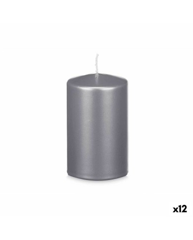 Candela Acorde 92545 Argentato 9 x 15 x 9 cm (12 Unità)