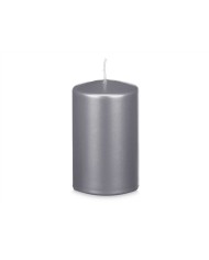 Candela Acorde 92545 Argentato 9 x 15 x 9 cm (12 Unità) Candela Acorde 92545 Argentato 9 x 15 x 9 cm (12 Unità)