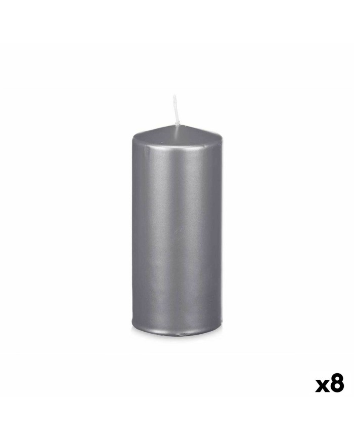 Candela Acorde 92547 Argentato 9 x 20 x 9 cm (8 Unità)