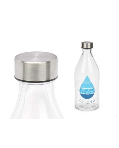 Bottiglia H2O Vetro 1 L (12 Unità)