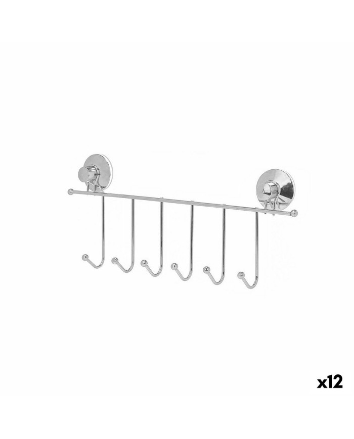 Appendiabiti per Porte Berilo CN-W6753-4 Acciaio ABS 39 x 16 x 4,5 cm (12 Unità) Appendiabiti per Porte Berilo CN-W6753-4 Acciaio ABS 39 x 16 x 4,5 cm (12 Unità)