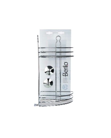 Supporto da Doccia Berilo CN-W6753-5 Acciaio ABS 26 x 39 x 19 cm (6 Unità) Supporto da Doccia Berilo CN-W6753-5 Acciaio ABS 26 x 39 x 19 cm (6 Unità)
