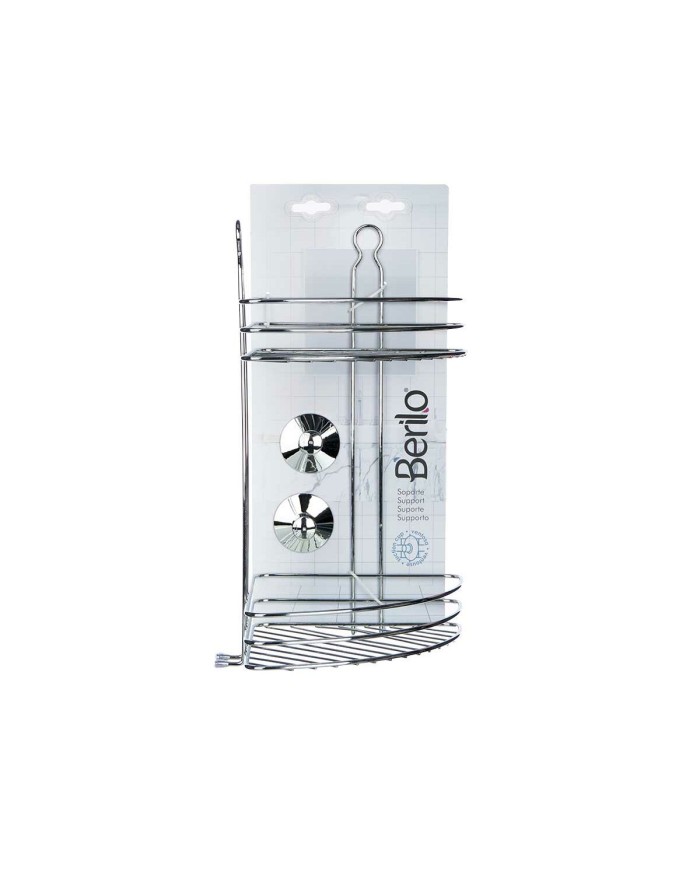 Supporto da Doccia Berilo CN-W6753-5 Acciaio ABS 26 x 39 x 19 cm (6 Unità)