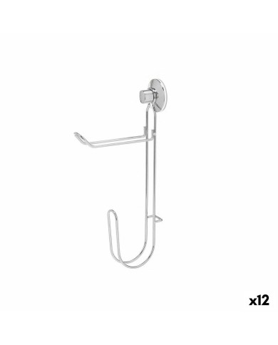 Portarotolo di Carta Igienica Berilo CN-W7741-15 Acciaio ABS 3 x 32 x 15 cm Doppia (12 Unità) Portarotolo di Carta Igienica Berilo CN-W7741-15 Acciaio ABS 3 x 32 x 15 cm Doppia (12 Unità)