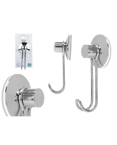 Gancio per appenderla Berilo W3100-1 Acciaio ABS 6 x 13 x 4 cm (24 Unità) Gancio per appenderla Berilo W3100-1 Acciaio ABS 6 x 13 x 4 cm (24 Unità)