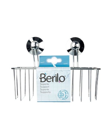 Supporto da Doccia Berilo W3100-5A Acciaio ABS 24 x 18 x 10 cm (12 Unità) Supporto da Doccia Berilo W3100-5A Acciaio ABS 24 x 18 x 10 cm (12 Unità)