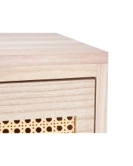 Cassettiera Rattan Naturale 40 x 58 x 29 cm 3 cassetti