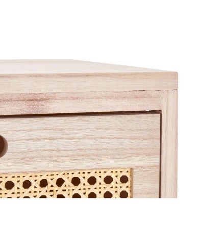 Cassettiera Rattan Naturale 40 x 73 x 29 cm 4 casseti Cassettiera Rattan Naturale 40 x 73 x 29 cm 4 casseti