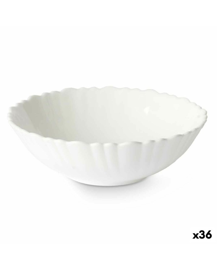 Ciotola Vivalto LSLW-60 Bianco Vetro opalino 15,5 x 5 x 15,5 cm (36 Unità) Ciotola Vivalto LSLW-60 Bianco Vetro opalino 15,5 x 5 x 15,5 cm (36 Unità)