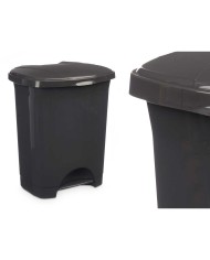 Cestino a pedale Antracite Plastica 10 L (8 Unità) Cestino a pedale Antracite Plastica 10 L (8 Unità)