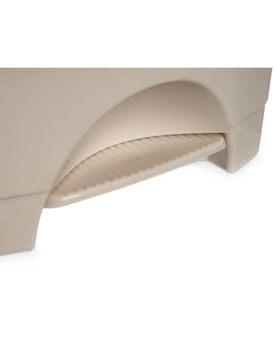 Cestino a pedale Beige Plastica 10 L (8 Unità) Cestino a pedale Beige Plastica 10 L (8 Unità)