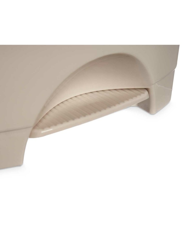 Cestino a pedale Beige Plastica 10 L (8 Unità) Cestino a pedale Beige Plastica 10 L (8 Unità)