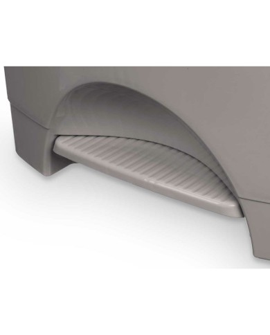 Cestino a pedale Grigio Plastica 30 L (4 Unità)