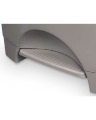 Cestino a pedale Grigio Plastica 30 L (4 Unità) Cestino a pedale Grigio Plastica 30 L (4 Unità)
