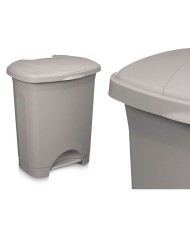Cestino a pedale Grigio Plastica 30 L (4 Unità) Cestino a pedale Grigio Plastica 30 L (4 Unità)