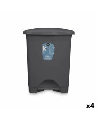 Cestino a pedale Beige Plastica 30 L (4 Unità) Cestino a pedale Beige Plastica 30 L (4 Unità)