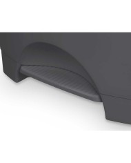Cestino a pedale Antracite Plastica 30 L (4 Unità) Cestino a pedale Antracite Plastica 30 L (4 Unità)
