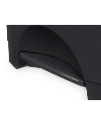 Cestino a pedale Antracite Plastica 50 L (3 Unità)