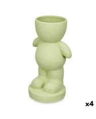 Statua Decorativa Arancio 16 x 25 x 12 cm Vaso (6 Unità)