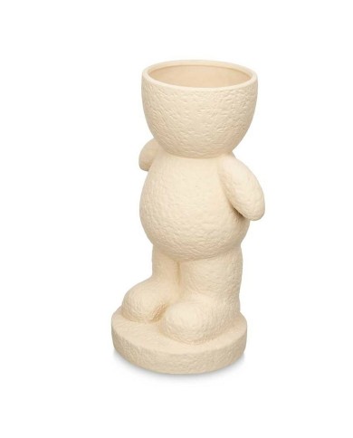 Statua Decorativa Beige 19 x 31 x 15 cm Vaso (4 Unità) Statua Decorativa Beige 19 x 31 x 15 cm Vaso (4 Unità)