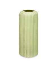 Vaso Verde Dolomite 16 x 40 x 16 cm (4 Unità) Righe Vaso Verde Dolomite 16 x 40 x 16 cm (4 Unità) Righe