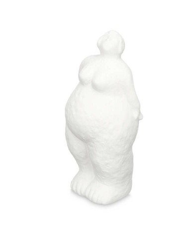 Statua Decorativa Bianco Dolomite 14 x 34 x 12 cm (6 Unità) Donna In piedi