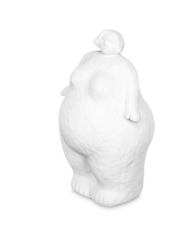Statua Decorativa Bianco Dolomite 14 x 25 x 11 cm (6 Unità) Donna In piedi Statua Decorativa Bianco Dolomite 14 x 25 x 11 cm (6 Unità) Donna In piedi