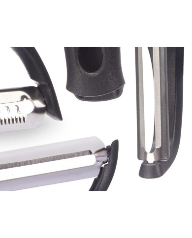 Set di Pelapatate Kinvara KT190129 Acciaio inossidabile polipropilene ABS Testine Intercambiabili 3 Pezzi (24 Unità) Set di Pelapatate Kinvara KT190129 Acciaio inossidabile polipropilene ABS Testine Intercambiabili 3 Pezzi (24 Unità)