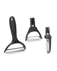 Set di Pelapatate Kinvara KT190129 Acciaio inossidabile polipropilene ABS Testine Intercambiabili 3 Pezzi (24 Unità)