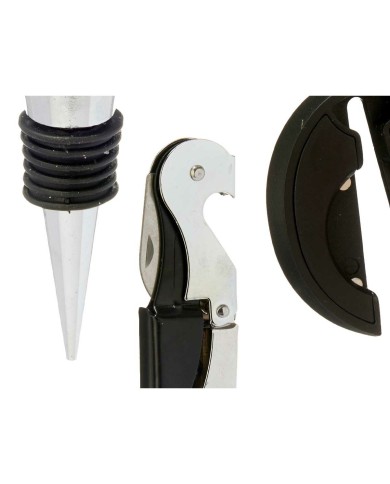 Set di Accessori per il Vino Kinvara KT180219 Acciaio inossidabile polipropilene 3 Pezzi (24 Unità) Set di Accessori per il Vino Kinvara KT180219 Acciaio inossidabile polipropilene 3 Pezzi (24 Unità)