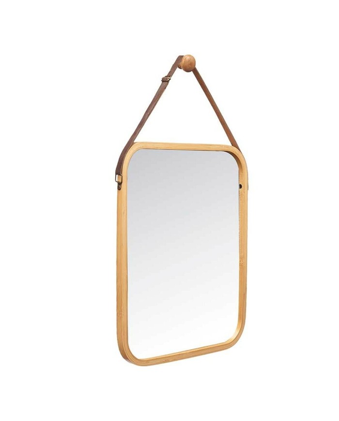 Specchio da parete B6605 Naturale Rettangolare 34 x 41,5 x 1,5 cm (6 Unità)