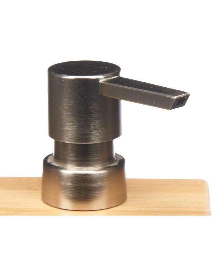 Dispenser di Sapone Berilo B7490-1 Argentato Bambù Plastica 9,7 x 15 x 5,8 cm (12 Unità) Dispenser di Sapone Berilo B7490-1 Argentato Bambù Plastica 9,7 x 15 x 5,8 cm (12 Unità)